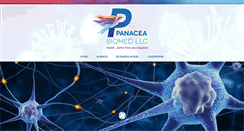 Desktop Screenshot of panaceabiomed.com